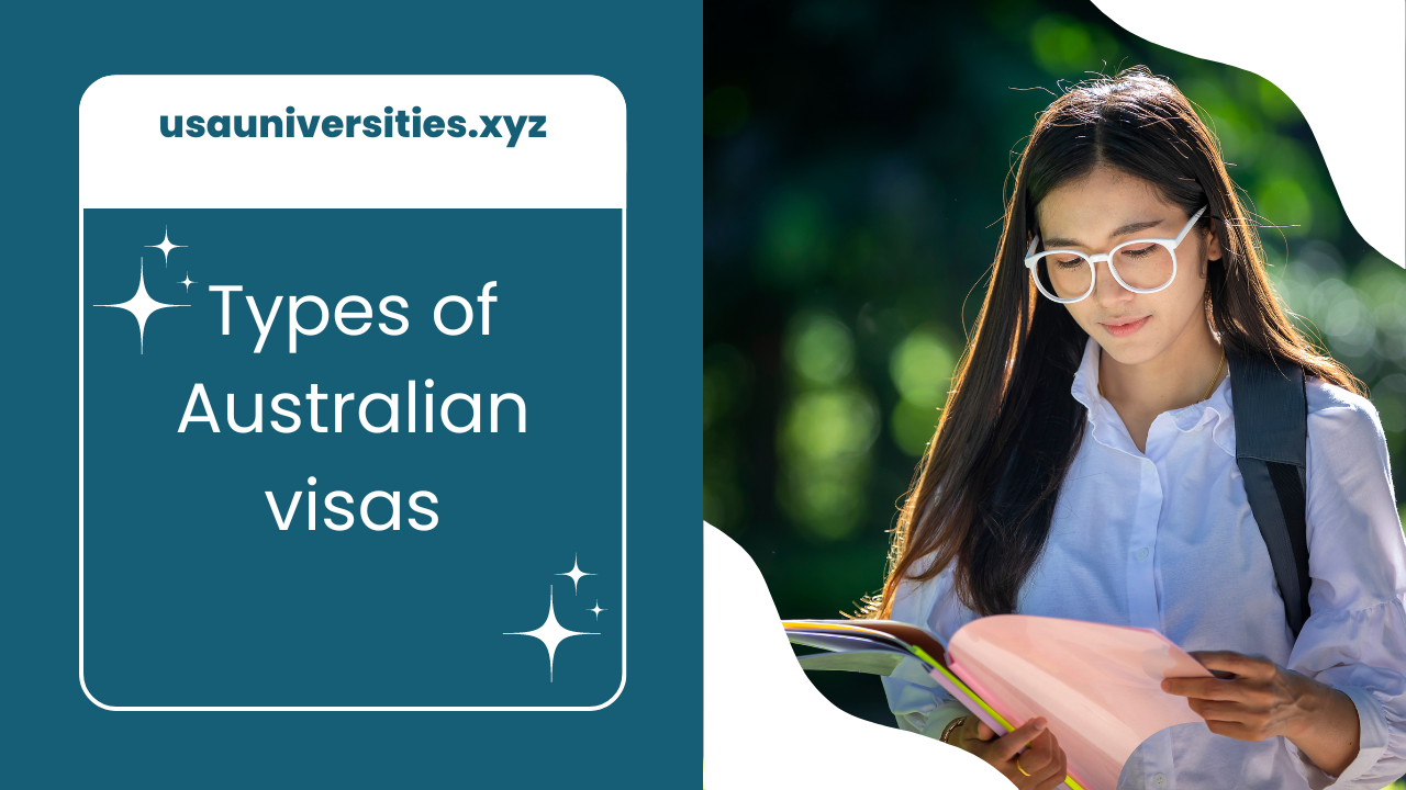 Types of Australian visas